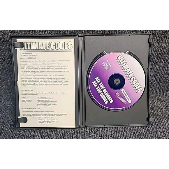 PS2 Action Replay Ultimate Codes: The Getaway (Sony PlayStation 2) Complete!!! - Picture 3 of 4